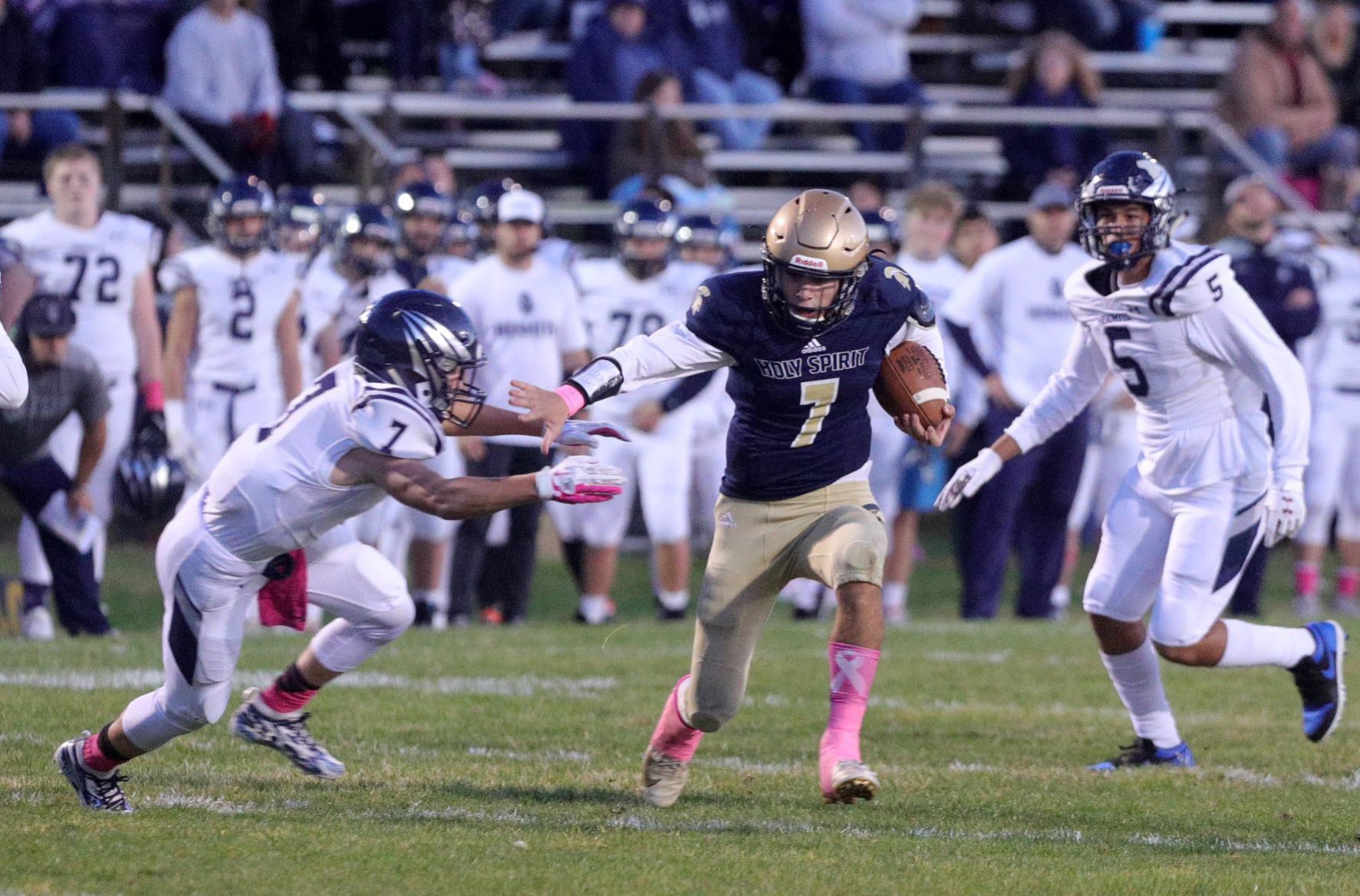 St. Augustine Prep vs Holy Spirit football game